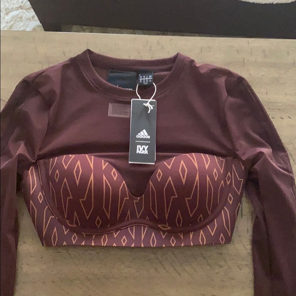 Ivy Park Monogram Crop Top